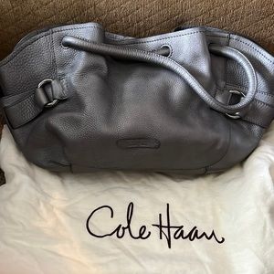 Cole Haan Silver Purse